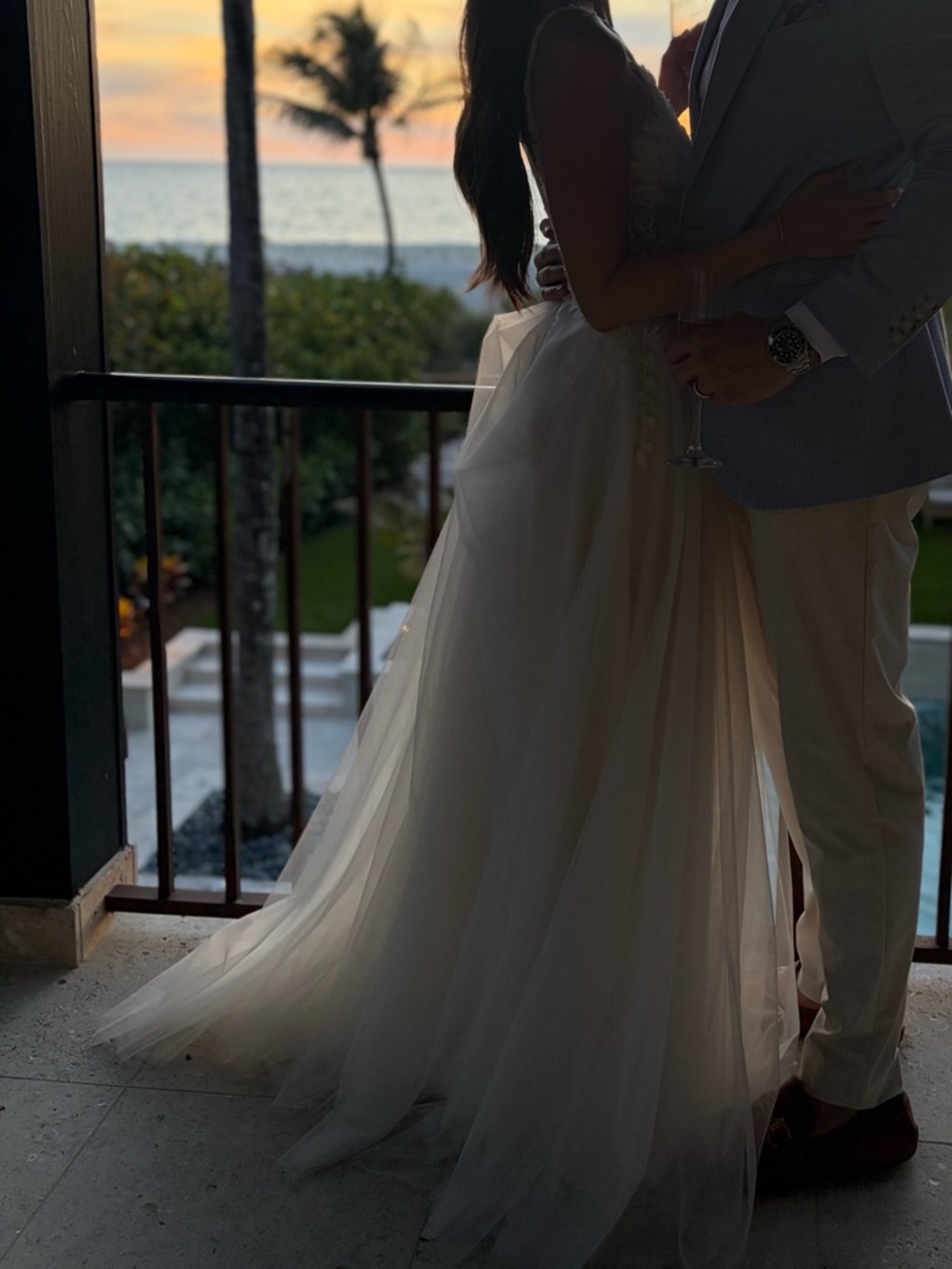 Made With Love Summer Wedding Dress Size 2 - Picture 7 of 8
